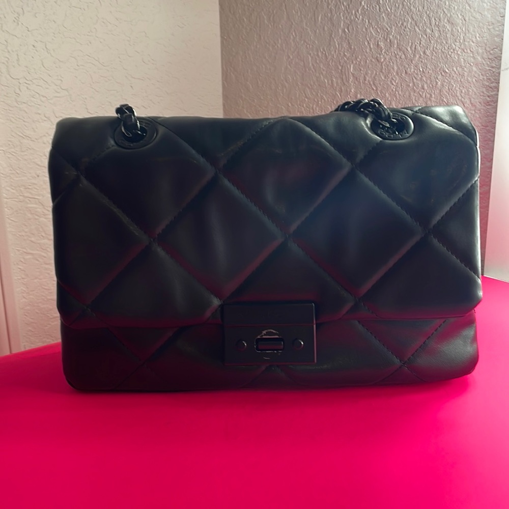 Black shoulder chain purse from ALDO lightly worn